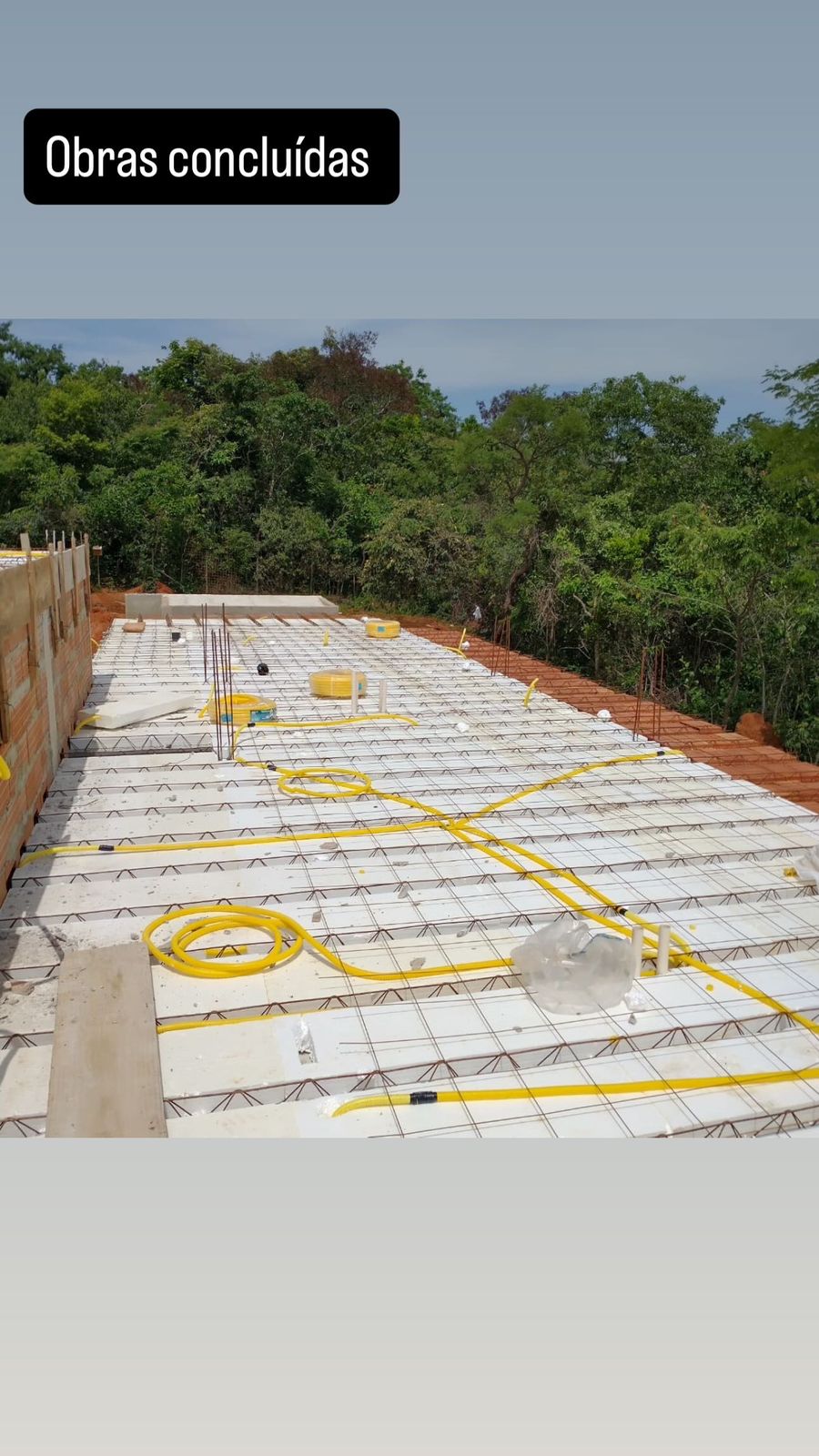 Obra concluída